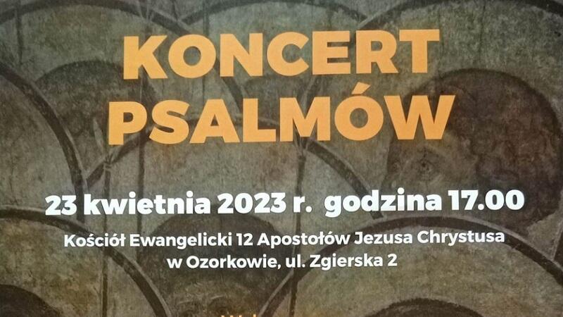Read more about the article Koncert Psalmów